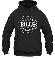 Patrick's Day Shamrock For Buffalo Bills Fans Hoodie - kambletee