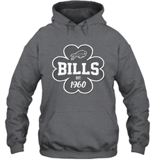 Patrick's Day Shamrock For Buffalo Bills Fans Hoodie - kambletee