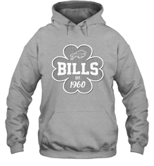 Patrick's Day Shamrock For Buffalo Bills Fans Hoodie - kambletee