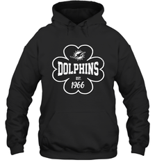 Patrick's Day Shamrock For Miami Dolphins Fans Hoodie - kambletee