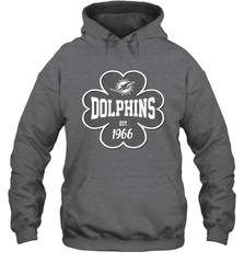 Patrick's Day Shamrock For Miami Dolphins Fans Hoodie - kambletee