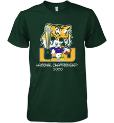 LSU Tigers Mickey Mouse National Championship 2020 Premium Men's T-Shirt - kambletee