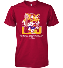 LSU Tigers Mickey Mouse National Championship 2020 Premium Men's T-Shirt - kambletee