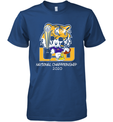 LSU Tigers Mickey Mouse National Championship 2020 Premium Men's T-Shirt - kambletee