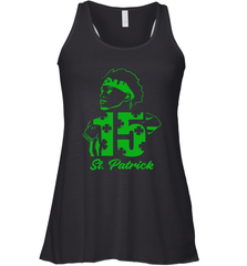 Happy St. Patrick's Day 15 Patrick Mahomes Kansas City Chiefs Racerback Tank - kambletee