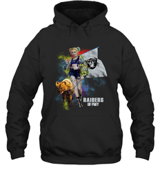 Harley Quinn Oakland Raiders Of Prey Hoodie - kambletee