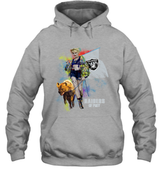 Harley Quinn Oakland Raiders Of Prey Hoodie - kambletee