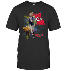 Harley Quinn Kansas City Chiefs Of Prey Men's T-Shirt - kambletee