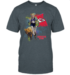Harley Quinn Kansas City Chiefs Of Prey Men's T-Shirt - kambletee