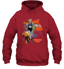 Harley Quinn Denver Broncos Of Prey Hoodie - kambletee