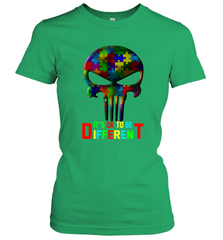 Skull it is ok to be different Women's T-Shirt - kambletee