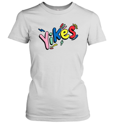 Eddy burback merch yikes rainbow Women's T-Shirt - kambletee