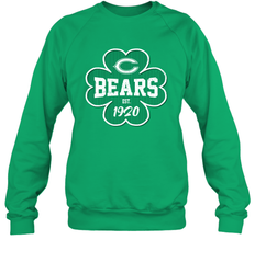 Patrick's Day Shamrock For Chicago Bears Fans Sweatshirt - kambletee