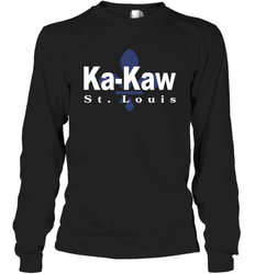 BattleHawks Football St Louis XFL Ka Kaw Long Sleeve T-Shirt - kambletee