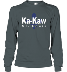 BattleHawks Football St Louis XFL Ka Kaw Long Sleeve T-Shirt - kambletee