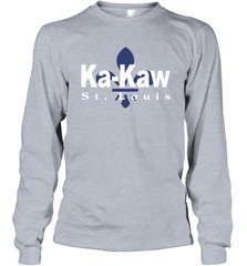 BattleHawks Football St Louis XFL Ka Kaw Long Sleeve T-Shirt - kambletee