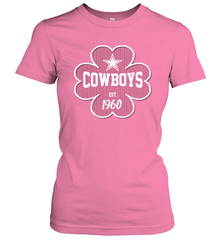 Patrick's Day Shamrock For Dallas Cowboys Fans Women's T-Shirt - kambletee