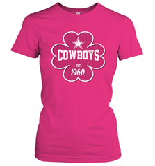 Patrick's Day Shamrock For Dallas Cowboys Fans Women's T-Shirt - kambletee