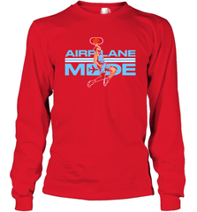 Derrick Jones Jr. Airplane Mode 2020 Long Sleeve T-Shirt - kambletee