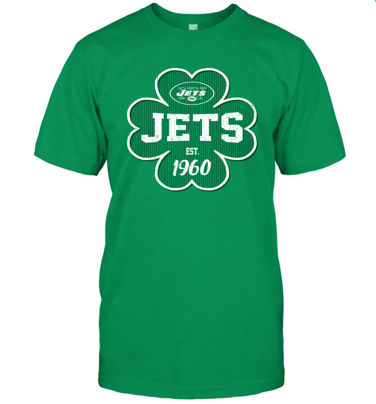 Patrick's Day Shamrock For New York Jets Fans Men's T-Shirt - kambletee