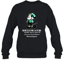 Mickey St Patricks day Shenanigator define Sweatshirt - kambletee