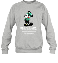 Mickey St Patricks day Shenanigator define Sweatshirt - kambletee
