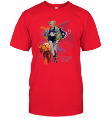 Harley Quinn Houston Texans Of Prey Men's T-Shirt - kambletee