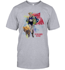 Harley Quinn Houston Texans Of Prey Men's T-Shirt - kambletee