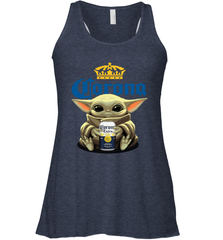 Yoda hug Corona Racerback Tank - kambletee