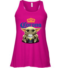 Yoda hug Corona Racerback Tank - kambletee