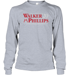 Walker 20 Phillips Touchdowns Guaranteed Long Sleeve T-Shirt - kambletee