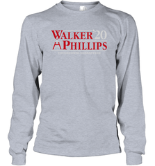 Walker 20 Phillips Touchdowns Guaranteed Long Sleeve T-Shirt - kambletee