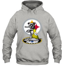 Pitbull Rottweiler I Love Pittsburgh Steelers Hoodie - kambletee