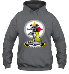 Pitbull Rottweiler I Love Pittsburgh Steelers Hoodie - kambletee