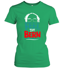 Feel The Bern Bernie Sanders 2020 Bernie Hair Vote President Women's T-Shirt - kambletee