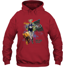 Harley Quinn New York Jets Of Prey Hoodie - kambletee