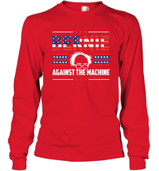 Bernie Sanders Against The Machine Red Star Bernie 2020 Long Sleeve T-Shirt - kambletee