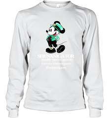 Mickey St Patricks day Shenanigator define Long Sleeve T-Shirt - kambletee