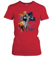 Harley Quinn New England Patriots Of Prey Women's T-Shirt - kambletee