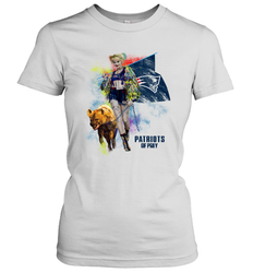 Harley Quinn New England Patriots Of Prey Women's T-Shirt - kambletee