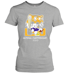 LSU Tigers Mickey Mouse National Championship 2020 Women's T-Shirt - kambletee