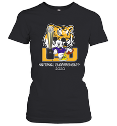 LSU Tigers Mickey Mouse National Championship 2020 Women's T-Shirt - kambletee