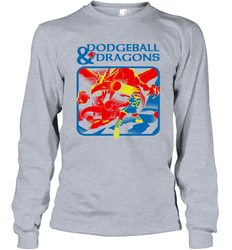 Dodgeball and Dragons Dungeon Long Sleeve T-Shirt - kambletee