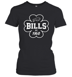 Patrick's Day Shamrock For Buffalo Bills Fans Women's T-Shirt - kambletee