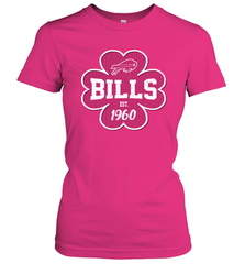 Patrick's Day Shamrock For Buffalo Bills Fans Women's T-Shirt - kambletee