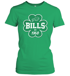 Patrick's Day Shamrock For Buffalo Bills Fans Women's T-Shirt - kambletee