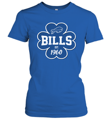Patrick's Day Shamrock For Buffalo Bills Fans Women's T-Shirt - kambletee