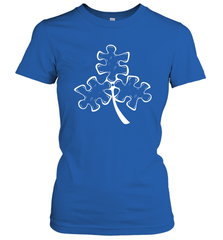 Autism shamrock St Patrick's day Women's T-Shirt - kambletee