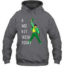 Freddie Mercury A Wee Bit Irish Today Hoodie - kambletee
