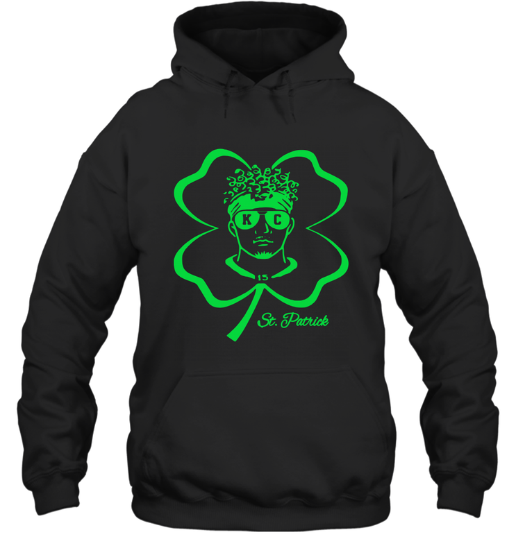 St Patrick's day Patrick Mahomes Kansas City Chiefs Hoodie - kambletee